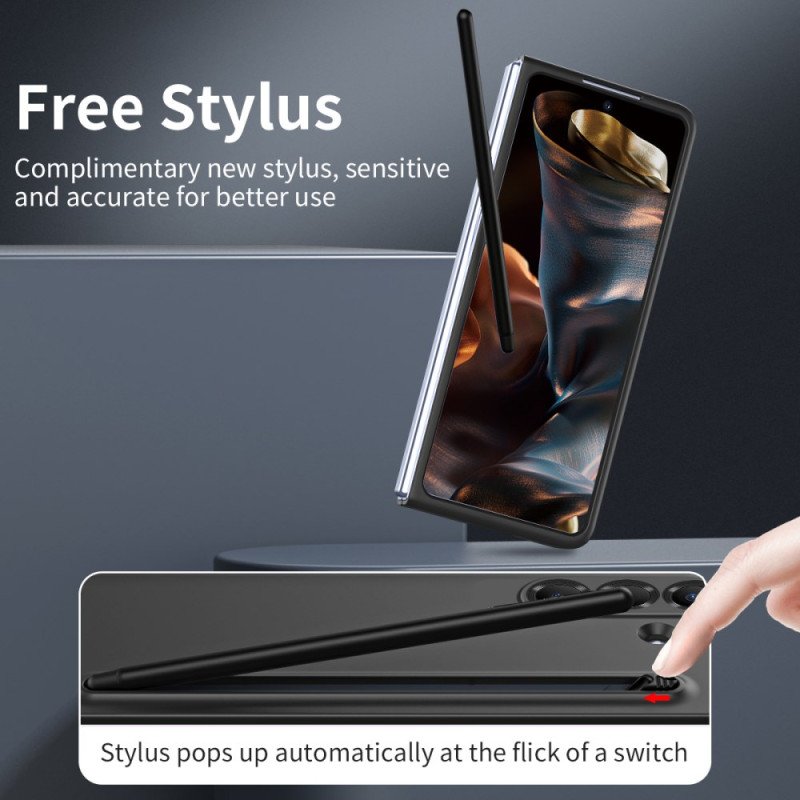 Skal Samsung Galaxy Z Fold 7 Telefonfodral Stylus Och Skärmskydd I Härdat Glas