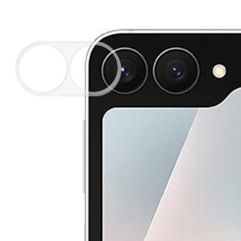 Linsskydd I Härdat Glas För Samsung Galaxy Z Flip 7 Fe 5g