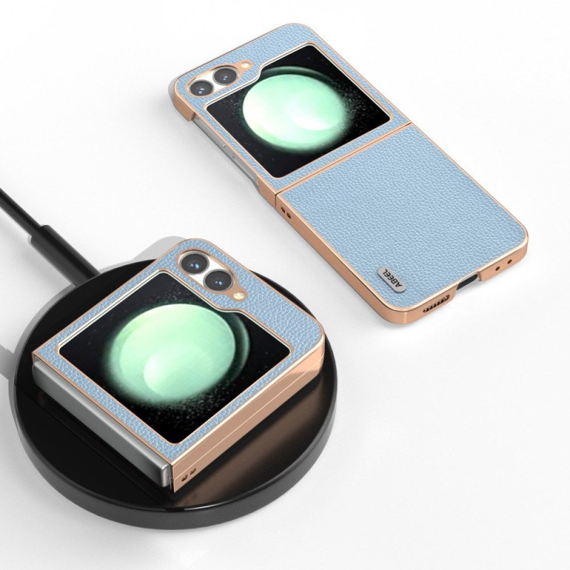 Skal För Samsung Galaxy Z Flip 7 Fe Abeel-läder