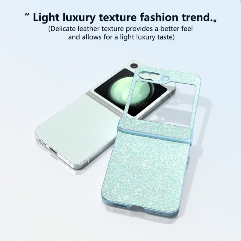 Skal För Samsung Galaxy Z Flip 7 Fe Glitter
