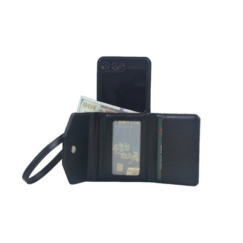 Skal För Samsung Galaxy Z Flip 7 Fe Korthållare Och Rem