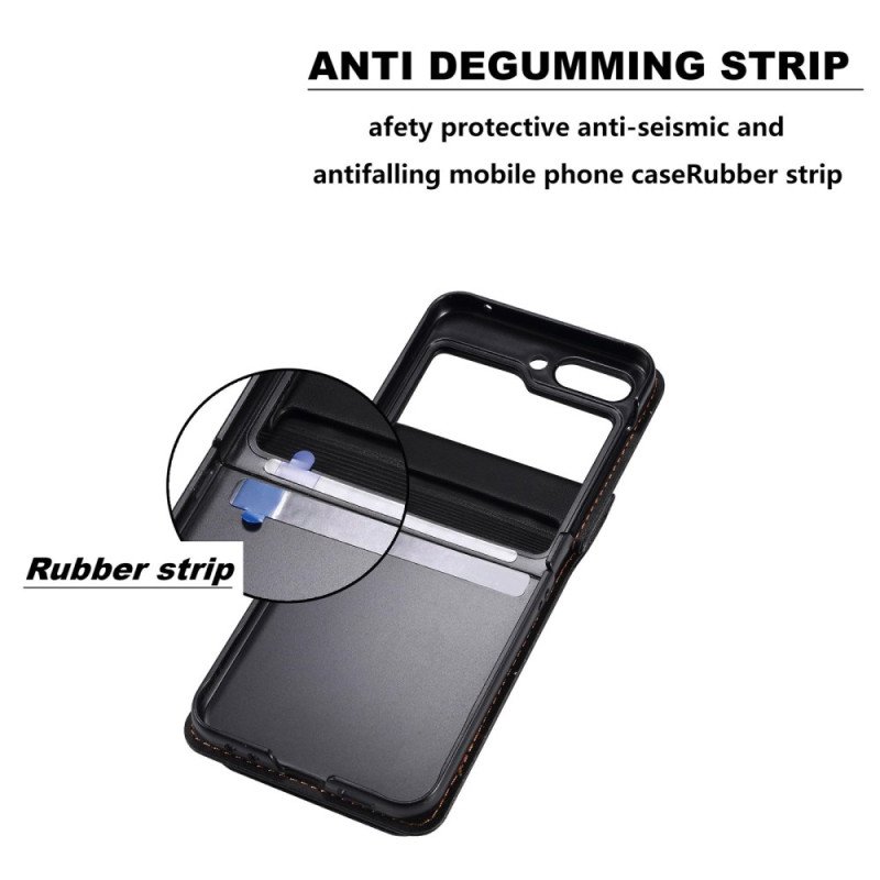 Skal För Samsung Galaxy Z Flip 7 Fe Korthållare Och Snodd