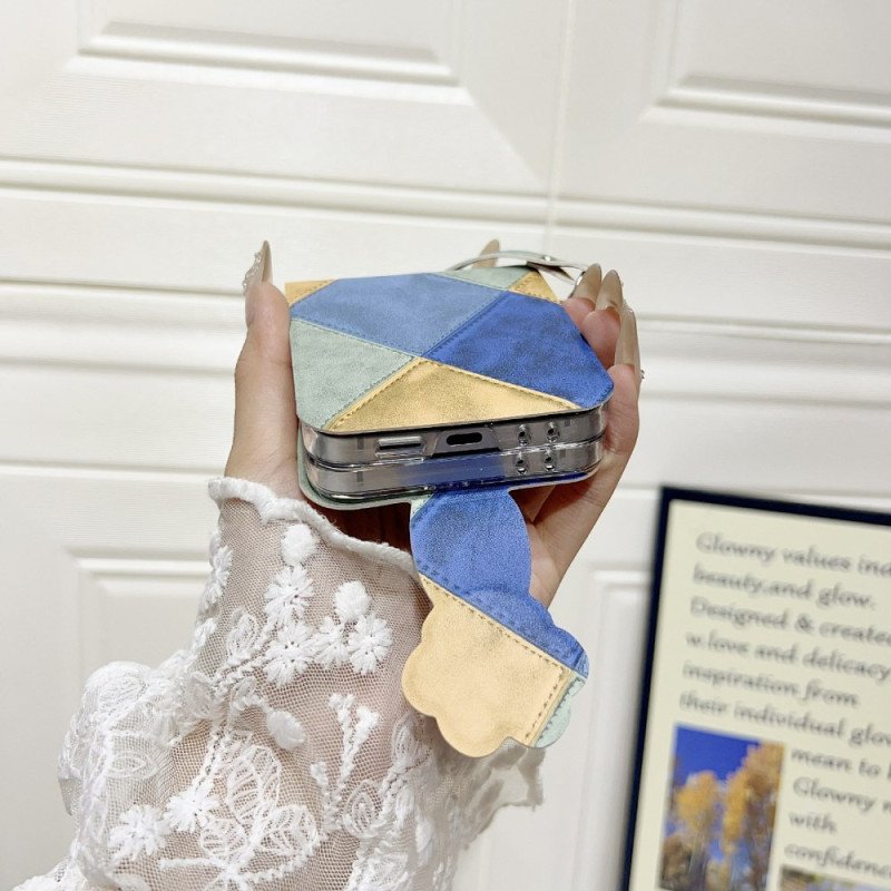 Skal För Samsung Galaxy Z Flip 7 Fe Retro Med Katttassspänne