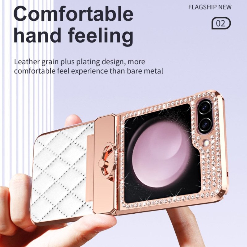Skal För Samsung Galaxy Z Flip 7 Fe Strassdekoration