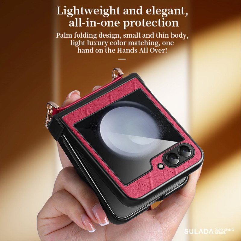 Skal För Samsung Galaxy Z Flip 7 Fe Sulada Axelrem