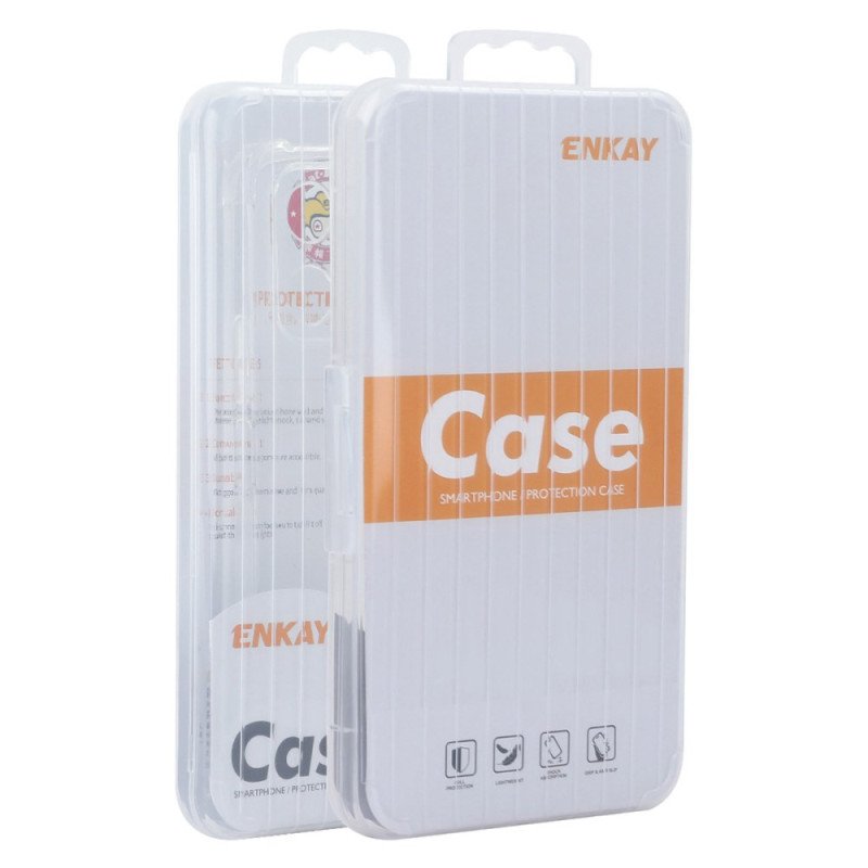 Skal För Samsung Galaxy Z Flip 7 Fe Transparenta Förstärkta Hörn Enkay