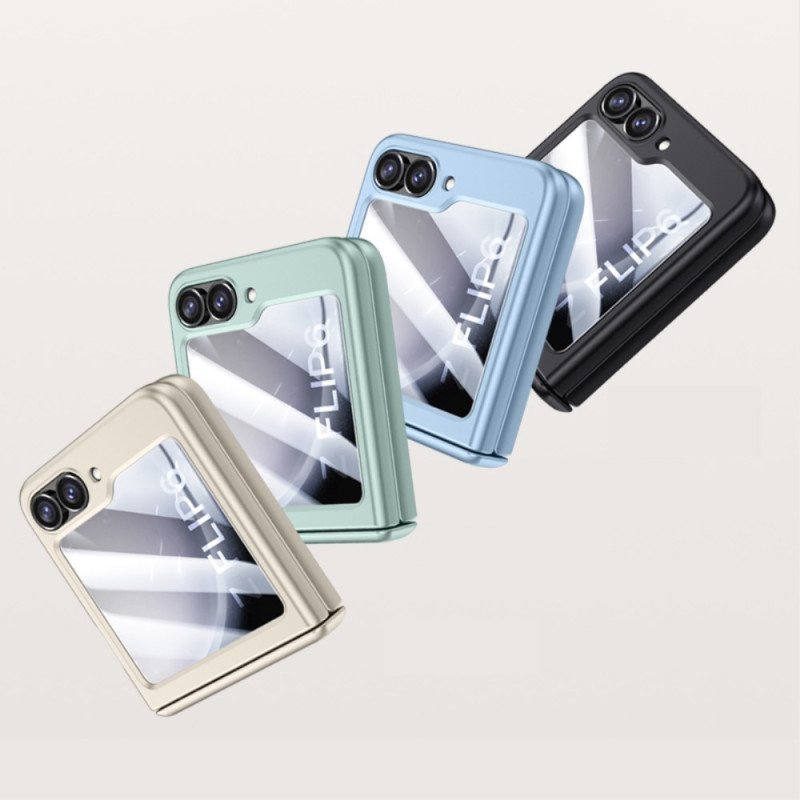 Skal Samsung Galaxy Z Flip 7 Fe Bakre Gångjärnsskydd I Härdat Glas Och Skärmskydd