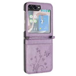 Skal Samsung Galaxy Z Flip 7 Fe Fjärilar Och Blommor