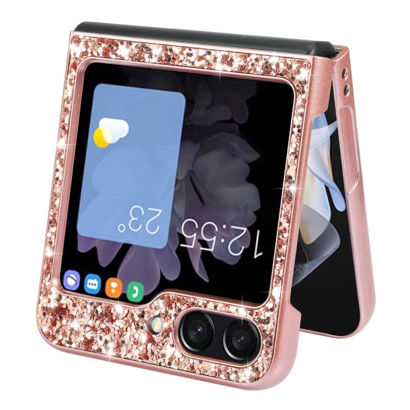 Skal Samsung Galaxy Z Flip 7 Fe Glitter Finish