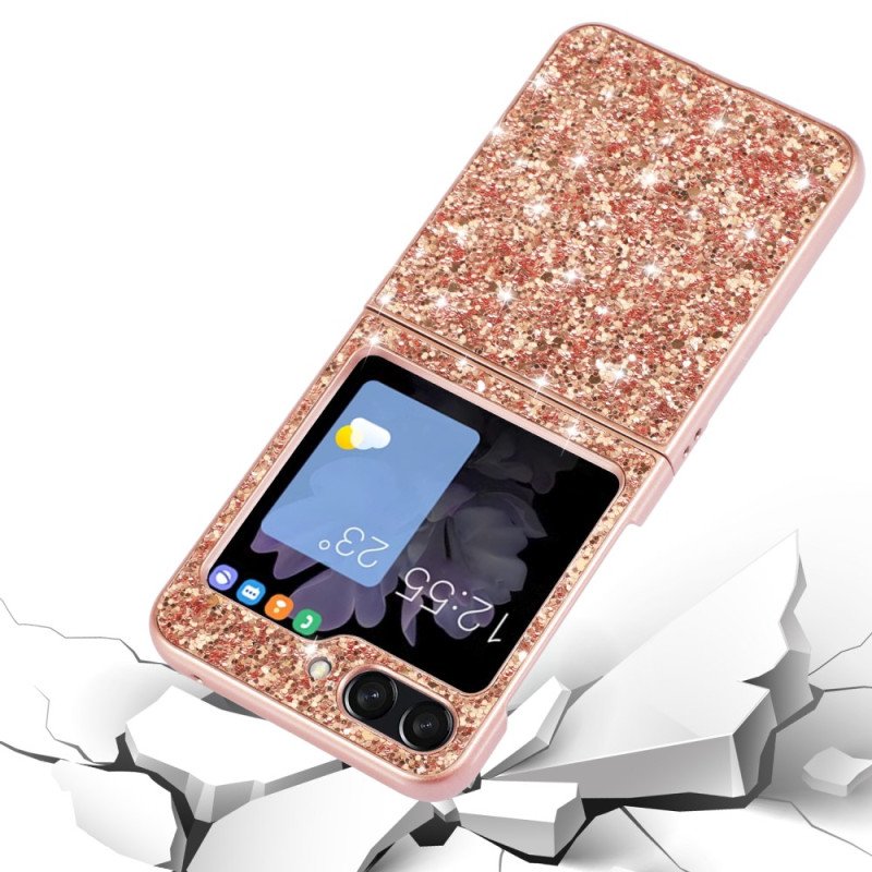 Skal Samsung Galaxy Z Flip 7 Fe Glitter Finish
