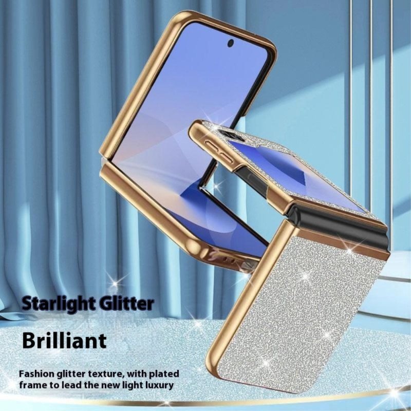 Skal Samsung Galaxy Z Flip 7 Fe Klassiskt Glitter