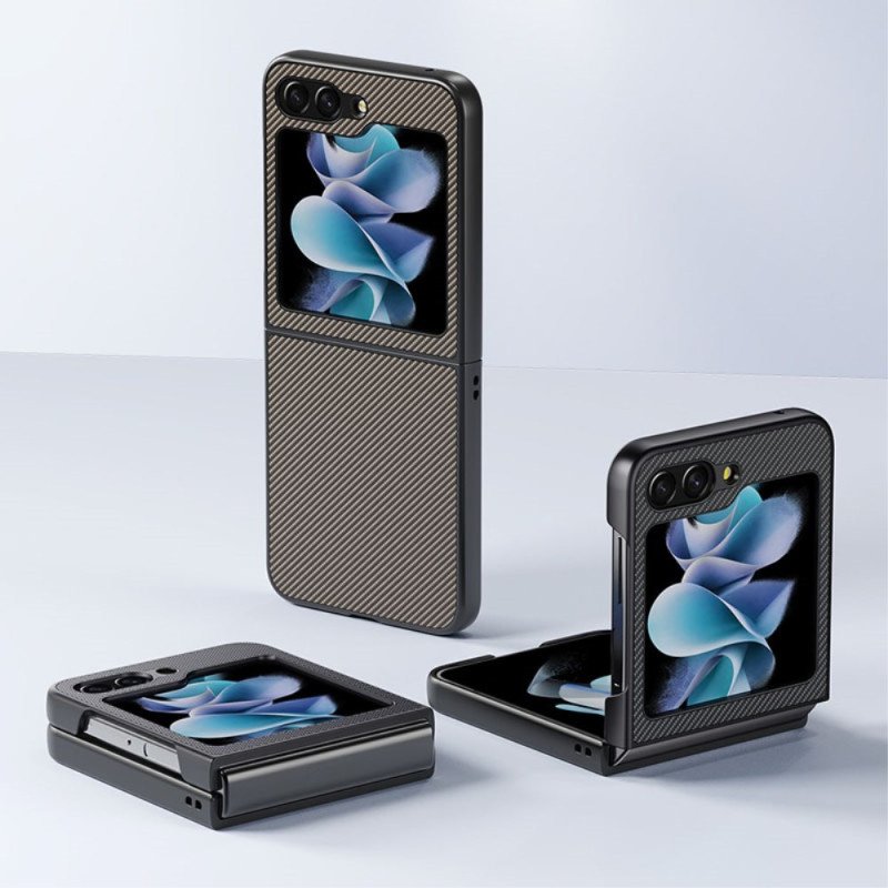 Skal Samsung Galaxy Z Flip 7 Fe Kolfiberfinish