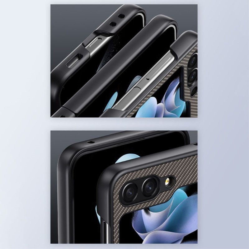 Skal Samsung Galaxy Z Flip 7 Fe Kolfiberfinish