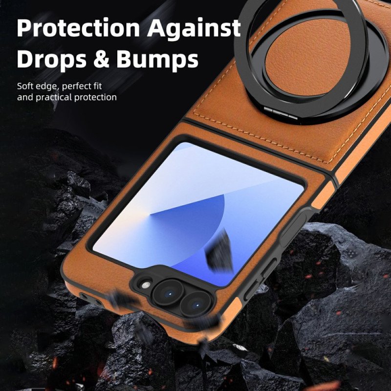 Skal Samsung Galaxy Z Flip 7 Fe Kompatibel Ringhållare Magsafe