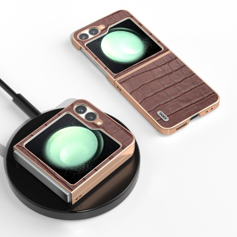 Skal Samsung Galaxy Z Flip 7 Fe Krokodilstil