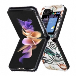 Skal Samsung Galaxy Z Flip 7 Fe Löv Och Blommor