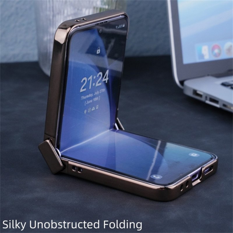 Skal Samsung Galaxy Z Flip 7 Fe Magnetisk Kolfiberstruktur