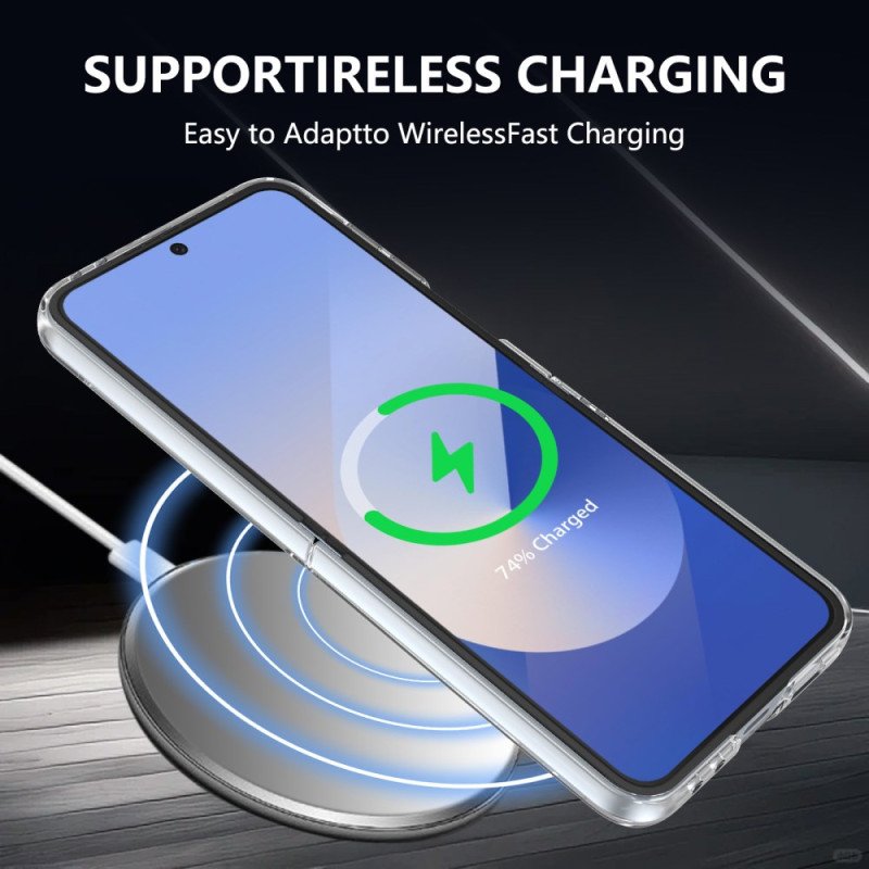 Skal Samsung Galaxy Z Flip 7 Fe Magsafe-kompatibel Genomskinlig Med Skärmskydd