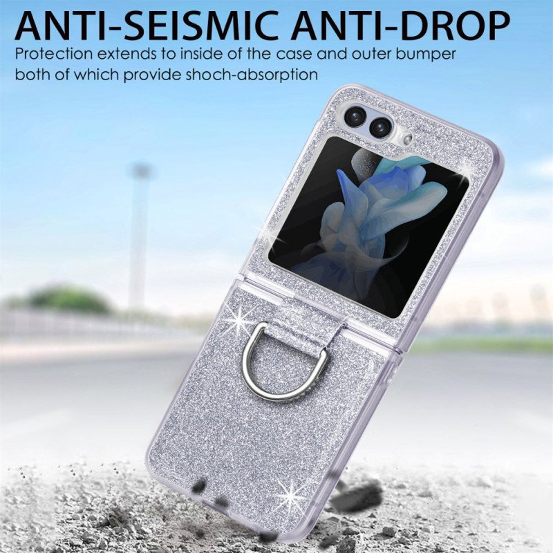 Skal Samsung Galaxy Z Flip 7 Fe Paljetter Och Strass