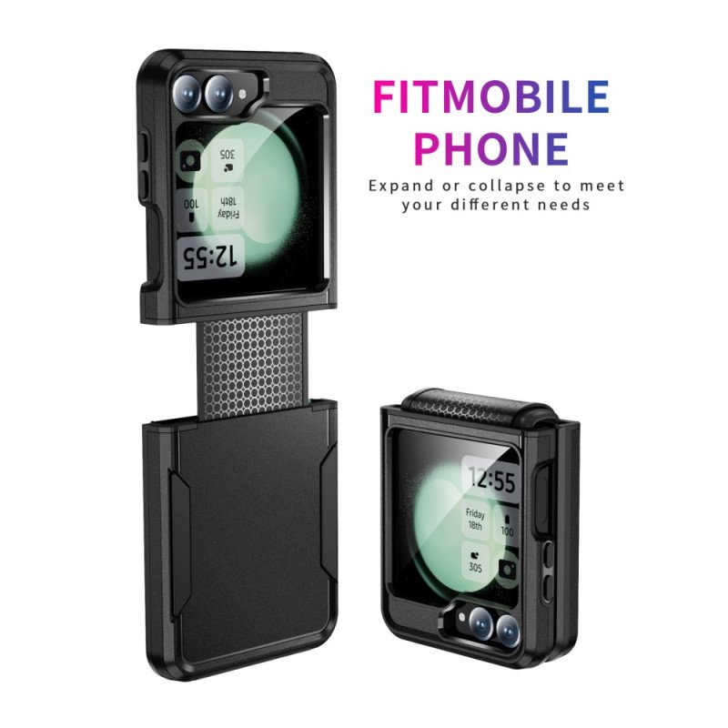 Skal Samsung Galaxy Z Flip 7 Fe Robust Metalleffekt