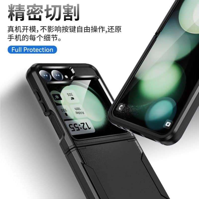 Skal Samsung Galaxy Z Flip 7 Fe Robust Metalleffekt