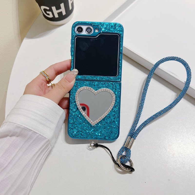 Skal Samsung Galaxy Z Flip 7 Fe Spegel Och Rem