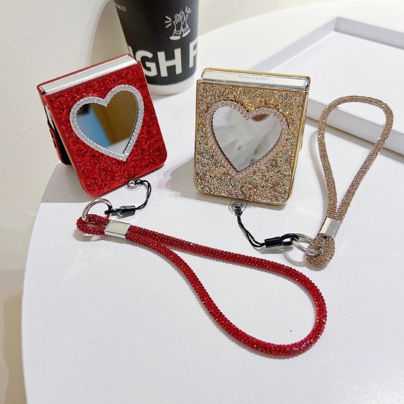 Skal Samsung Galaxy Z Flip 7 Fe Spegel Och Rem