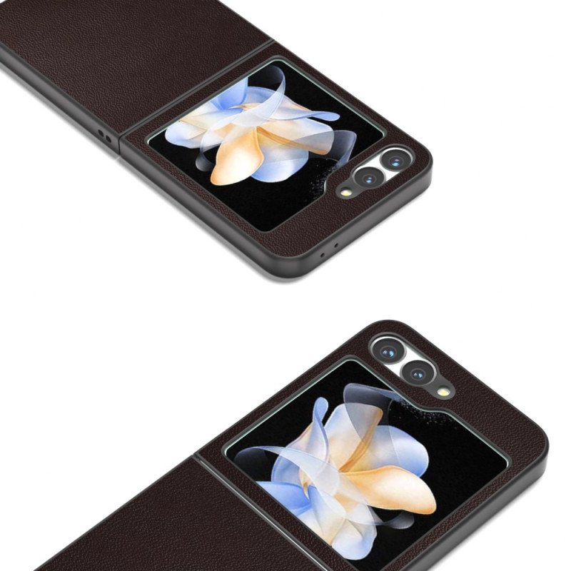 Skal Samsung Galaxy Z Flip 7 Fe Subtilt Läder