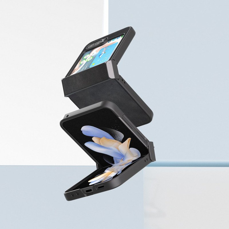 Skal Samsung Galaxy Z Flip 7 Fe Telefonfodral Abeel Vintage-läderstil