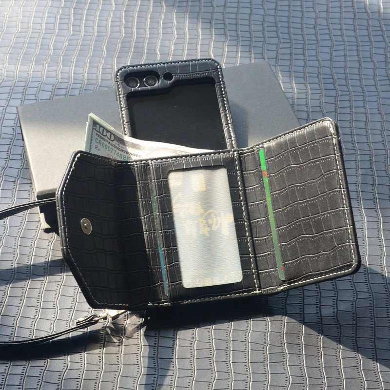 Skal Samsung Galaxy Z Flip 7 Fe Telefonfodral Bambustruktur