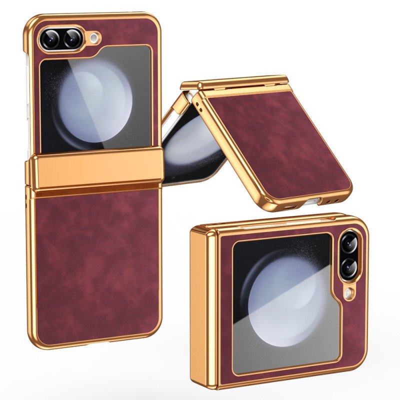 Skal Samsung Galaxy Z Flip 7 Fe Telefonfodral Konstläder