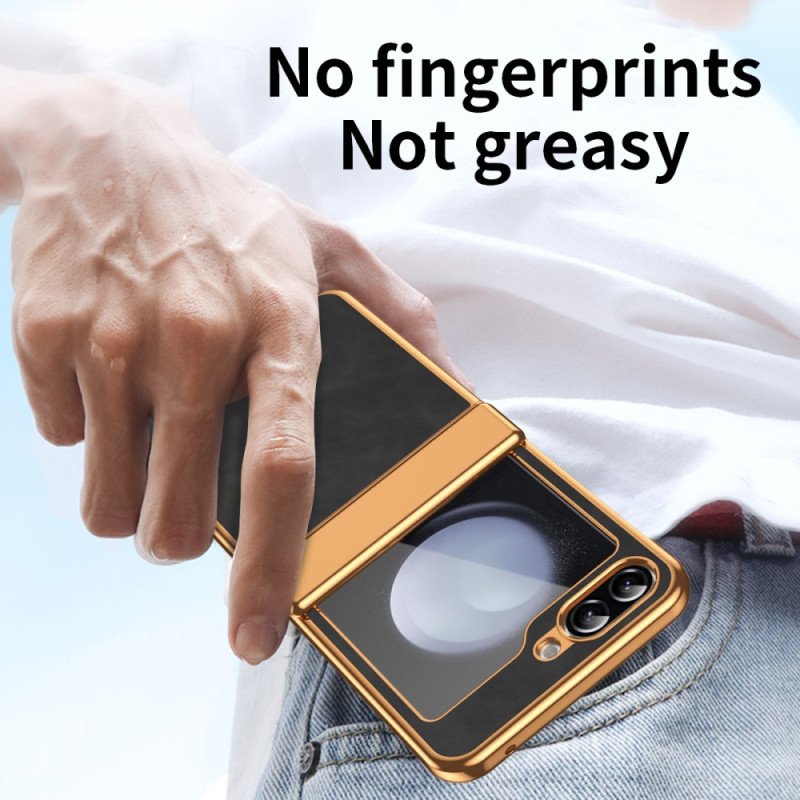 Skal Samsung Galaxy Z Flip 7 Fe Telefonfodral Konstläder