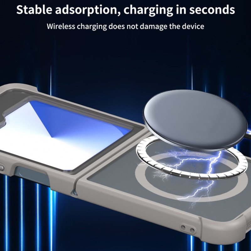 Skal Samsung Galaxy Z Flip 7 Fe Telefonfodral Magnetisk Hybrid