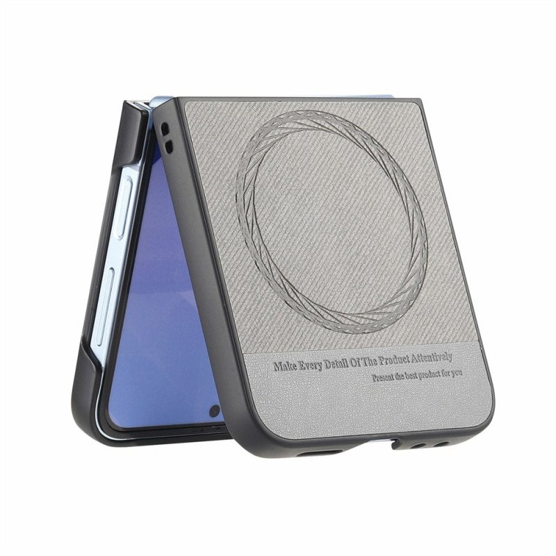 Skal Samsung Galaxy Z Flip 7 Fe Telefonfodral Magsafe-kompatibel Denim Textur