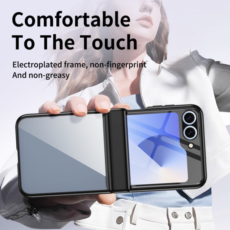 Skal Samsung Galaxy Z Flip 7 Fe Telefonfodral Metallisk Effekt