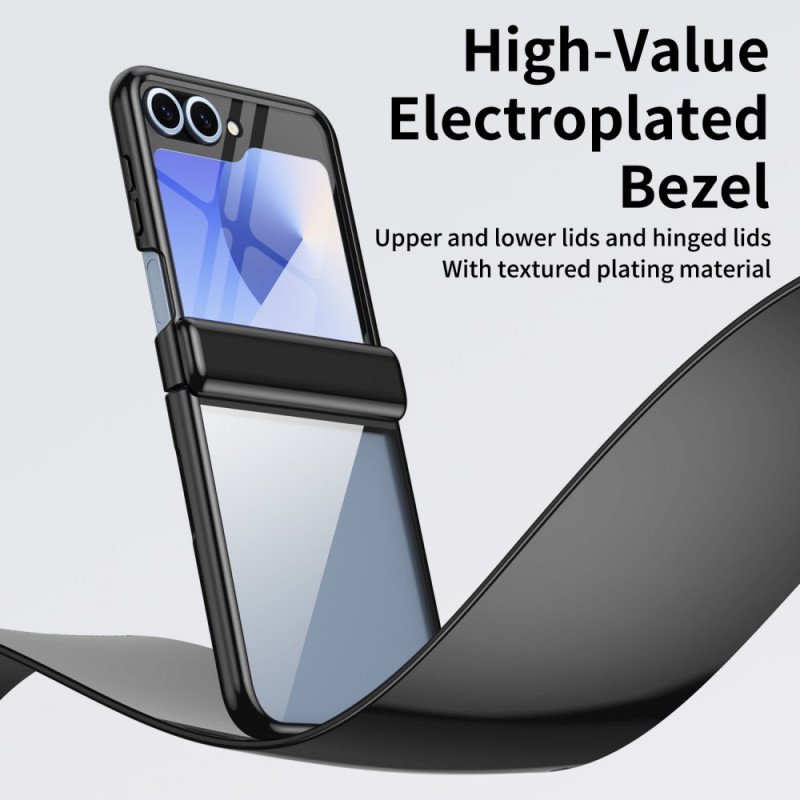 Skal Samsung Galaxy Z Flip 7 Fe Telefonfodral Metallisk Effekt