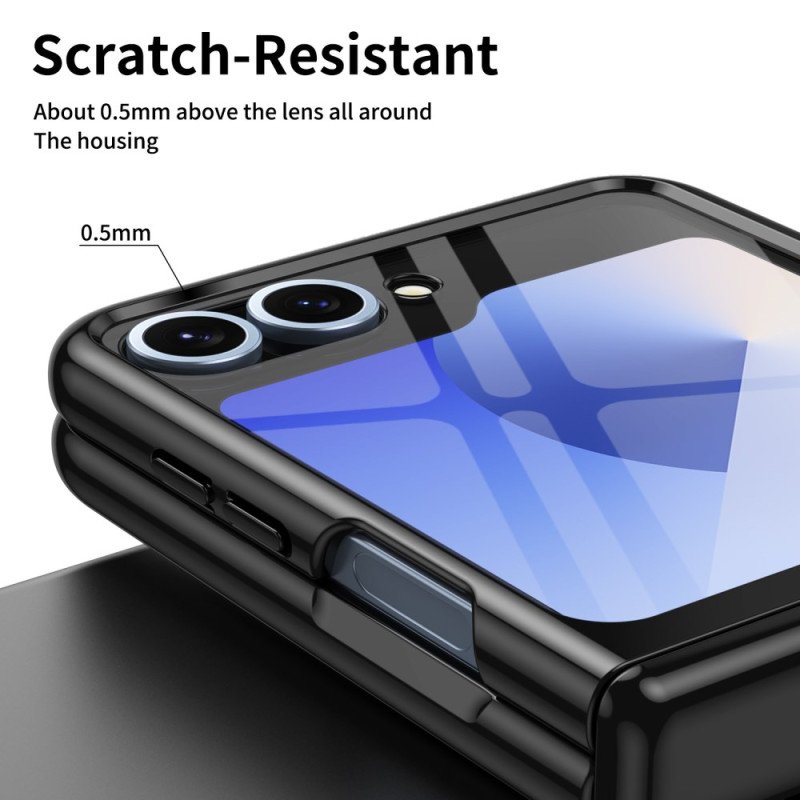 Skal Samsung Galaxy Z Flip 7 Fe Telefonfodral Metallisk Effekt