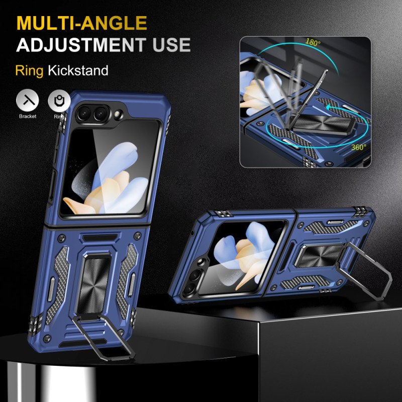 Skal Samsung Galaxy Z Flip 7 Fe Telefonfodral Ringhållare I Armor-serien