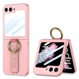 Skal Samsung Galaxy Z Flip 7 Fe Telefonfodral Ringhållare Och Gkk-rem