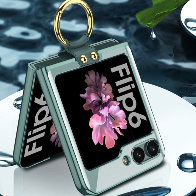 Skal Samsung Galaxy Z Flip 7 Fe Telefonfodral Ringhållare Och Skärmskydd