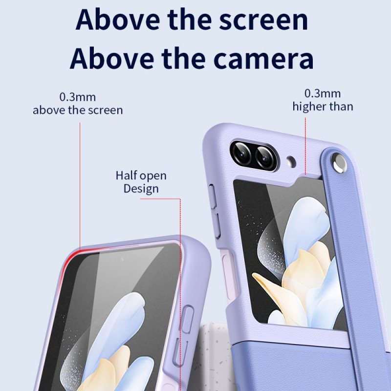 Skal Samsung Galaxy Z Flip 7 Fe Telefonfodral Stödrem