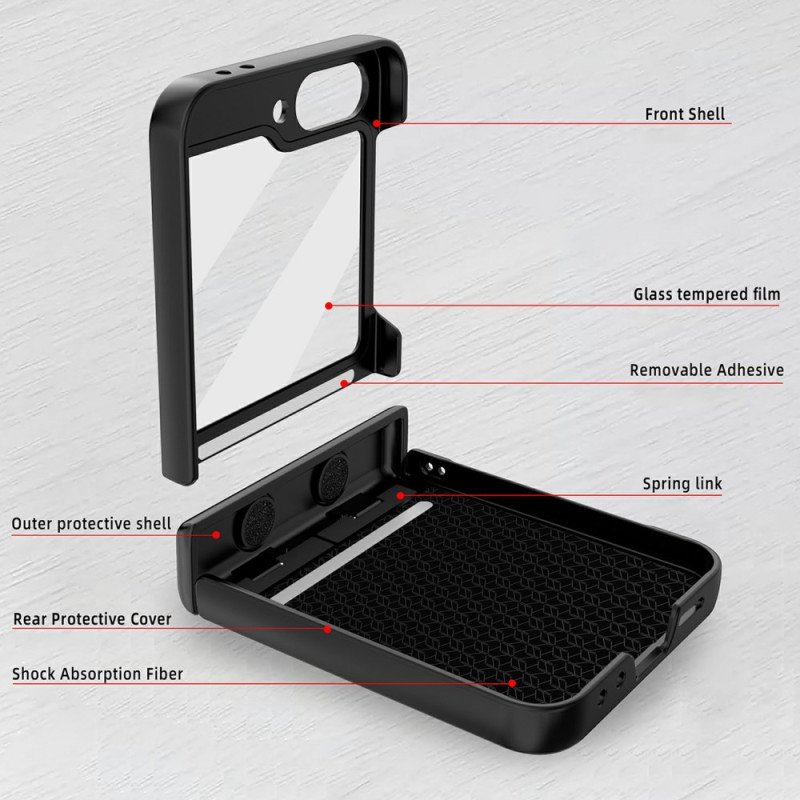 Skal Samsung Galaxy Z Flip 7 Fe Telefonfodral Strukturerad