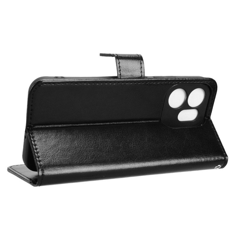 Fodral För Oppo Reno 14f 5g Flashigt Imitationsläder