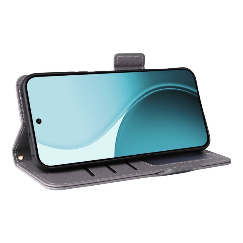 Fodral För Oppo Reno 14f 5g Rem I Konstläder