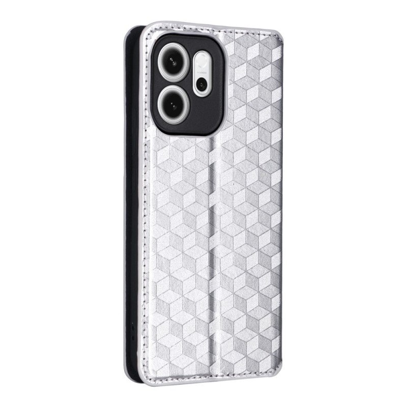 Folio-fodral Oppo Reno 14f 5g Diamantmönster