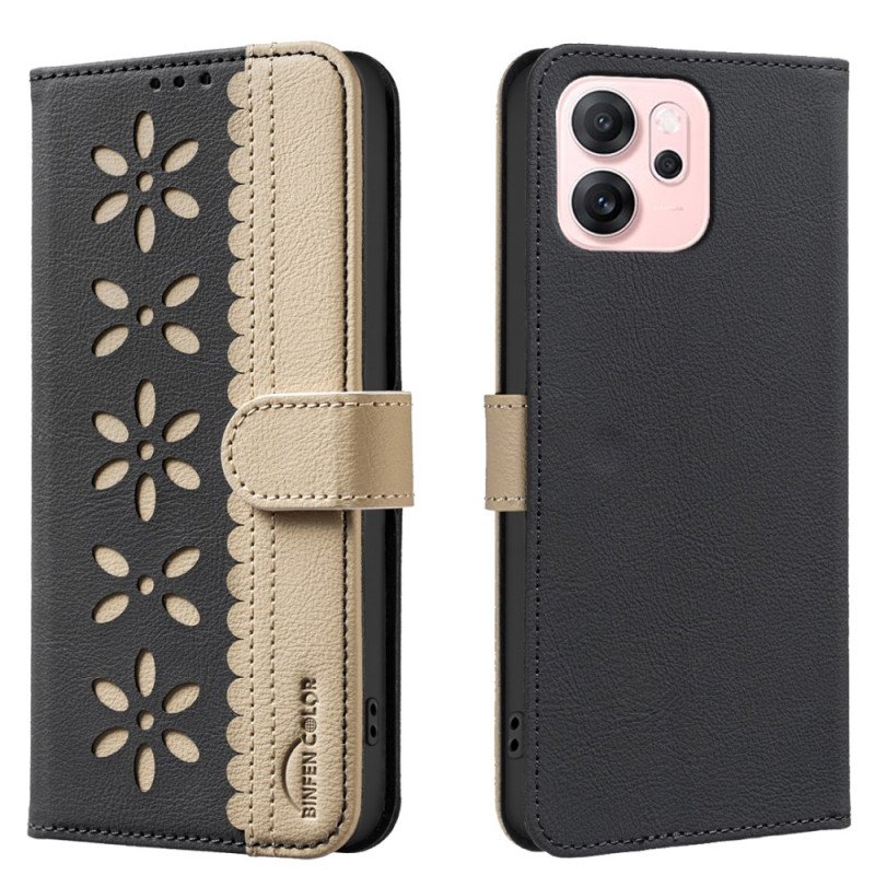 Skyddsfodral Oppo Reno 14f 5g Blommig Binfen-färg