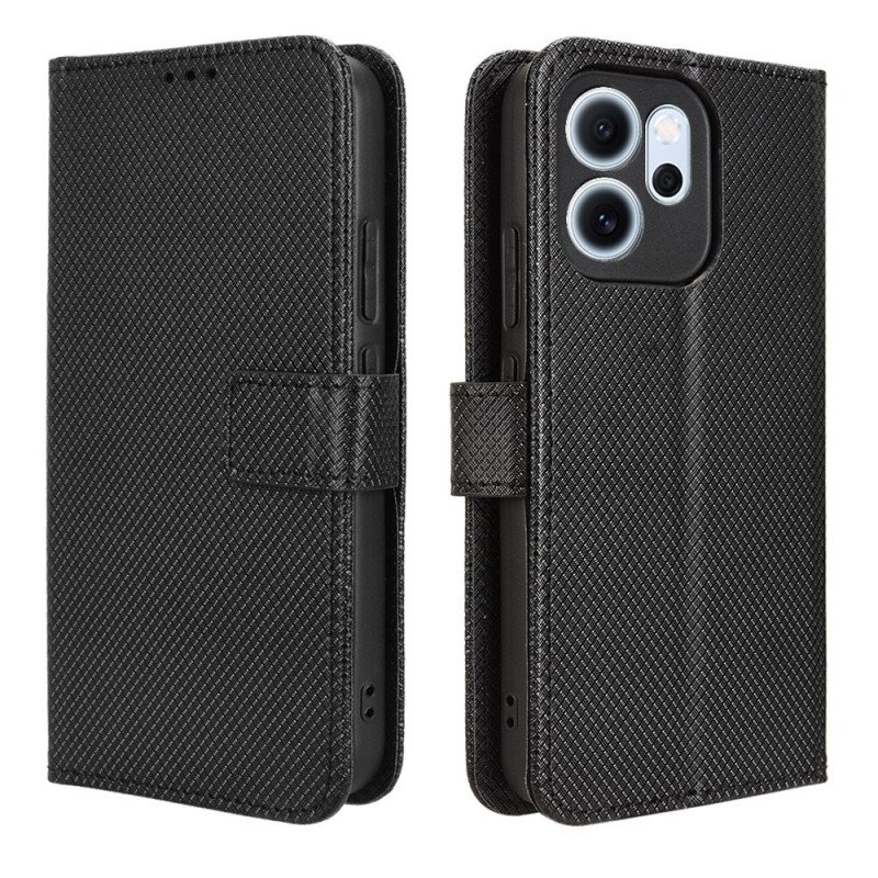 Skyddsfodral Oppo Reno 14f 5g Strukturerad Diamant