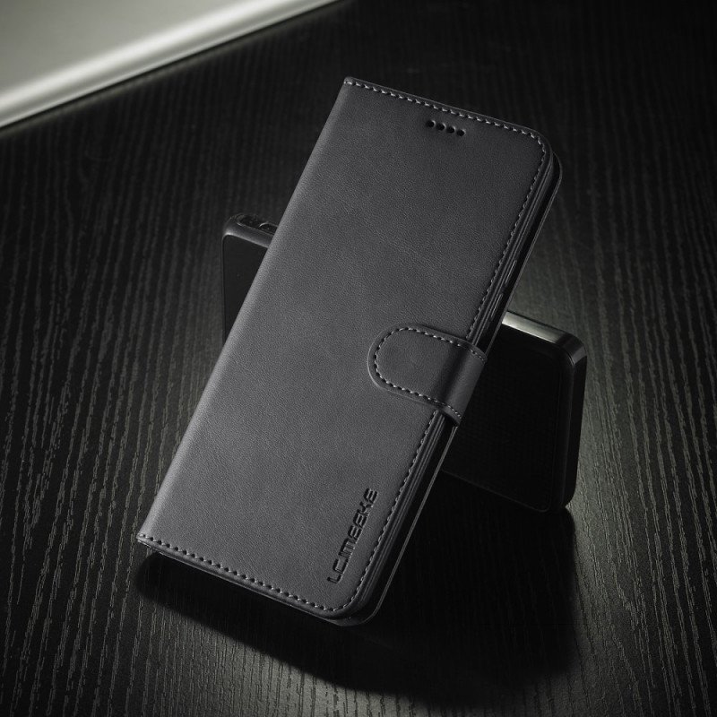 Fodral Xiaomi Mi 11 (5G) Lc.imeeke Lädereffekt