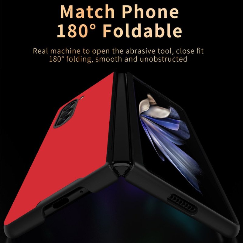 Skal För Samsung Galaxy Z Fold 6 Litchi Konstläder