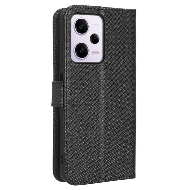 Fodral Xiaomi Redmi Note 12 Pro Med Kedjar Snyggt Strappy Konstläder